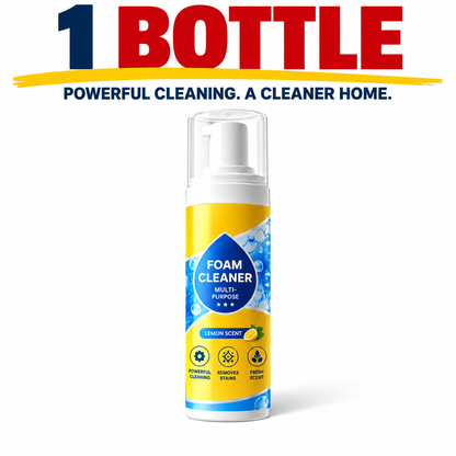 ✨ Powerful Enzyme Foam Cleaner For Stubborn Stains On Any Surface— No Grime. No Stains. Just Spray, Wipe & Watch The Mess Disappear.